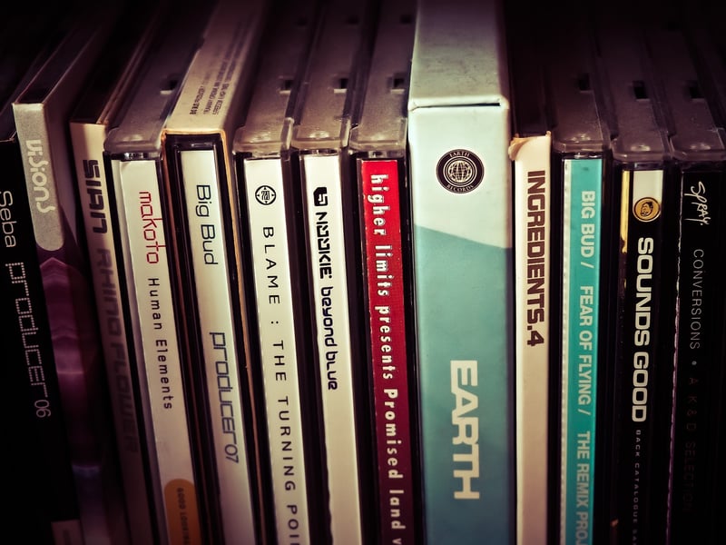 Upcycled CD Art